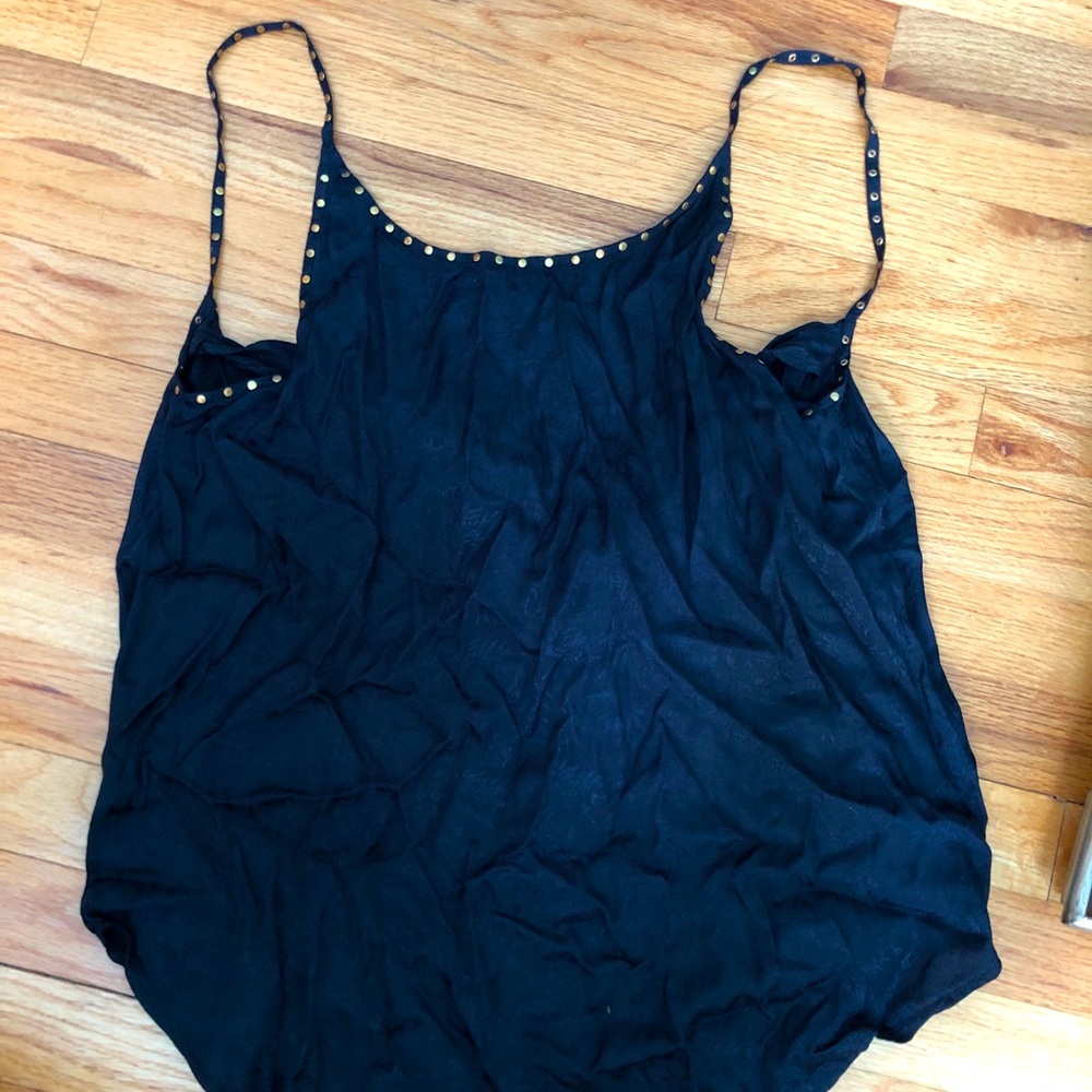 Urban outfitters low back black shirt NWT